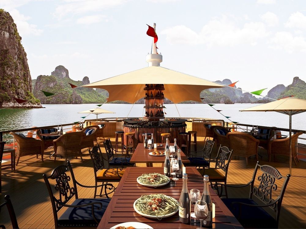 Paradise Elegance Cruise Halong Hạ Long Exterior foto